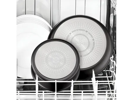 Tefal Ingenio Unlimited L7639002, Stegesæt, Sort, Aluminium, Sort, Thermo-Spot, Keramisk, Gas, Halogen, Induktion