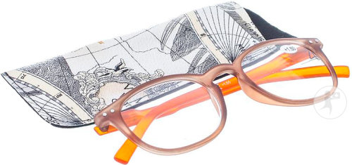 Pharmalens Lunettes De Lecture Dioptrie +1.50 Brun/Orange 1 Paire