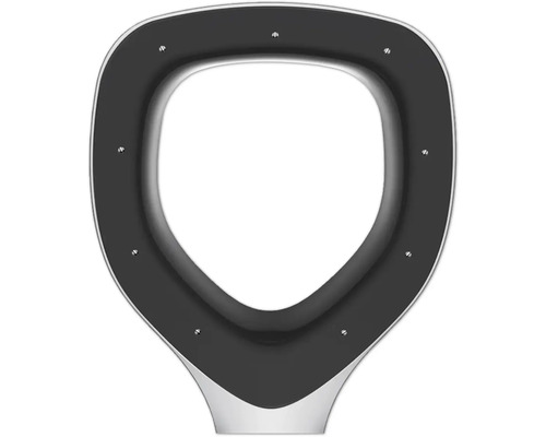 AVITAL JULA eco handdouche 237 x 120 mm chroom/zwart