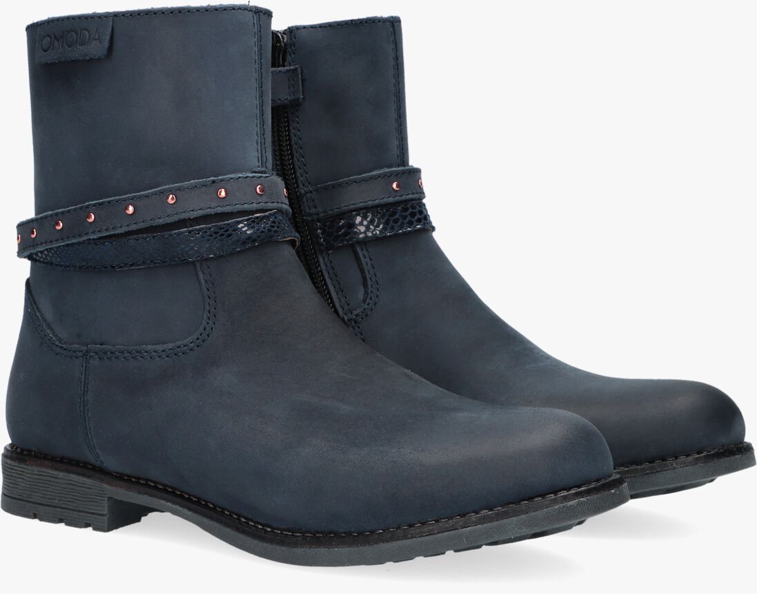 OMODA blauwe omoda enkellaarsjes om121740