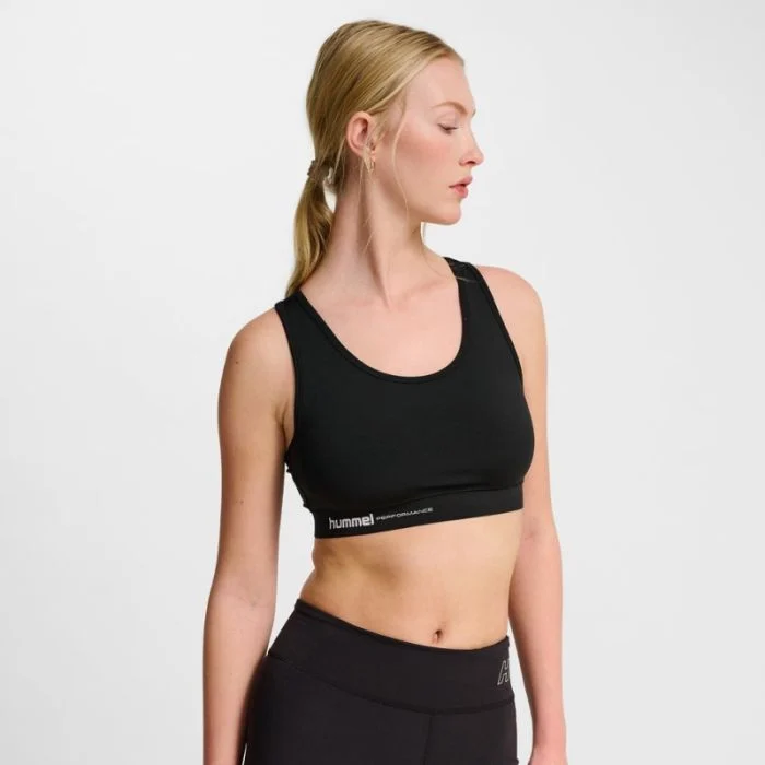 Hummel Dame BH Pulse Light Support Bra Sort