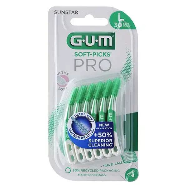 GUM® SOFT-PICKS® PRO Palito Interdental Grande x30