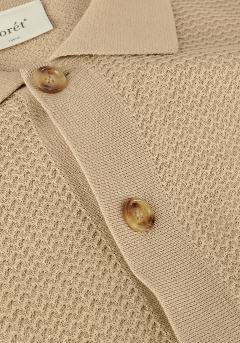 FOR\u00C9T beige for&eacute;t vest boat knit