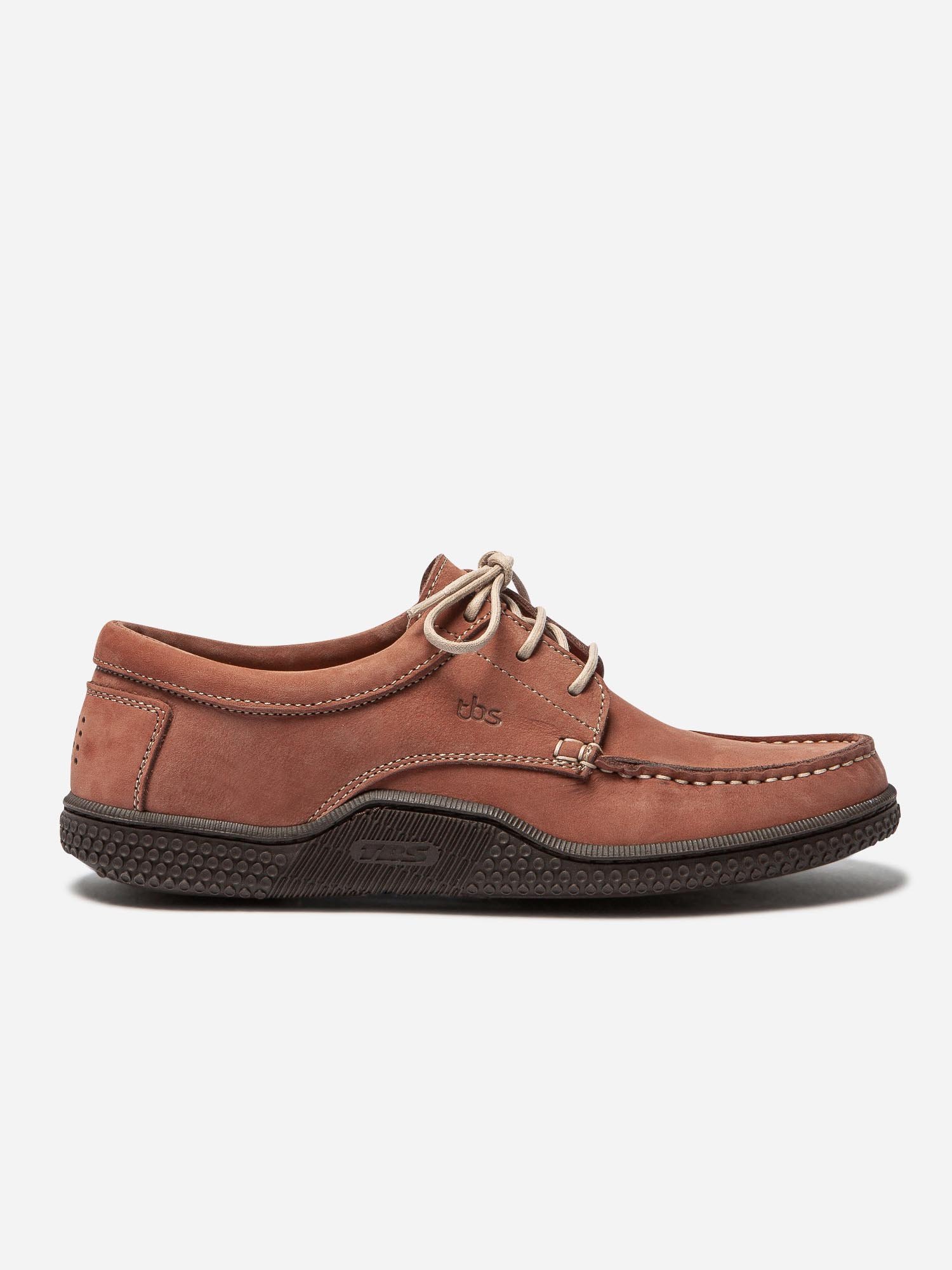 Chaussures Bateau Homme Cuir Marron