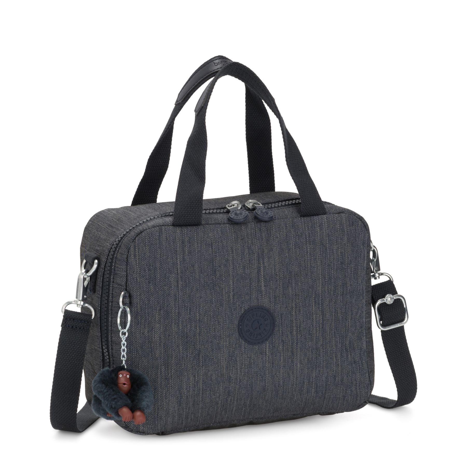 MIYO Sac repas moyen avec pochette de maintien pour trolley - Marine Navy