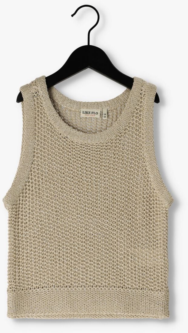 LIKE FLO taupe like flo spencer knitted ajour spencer