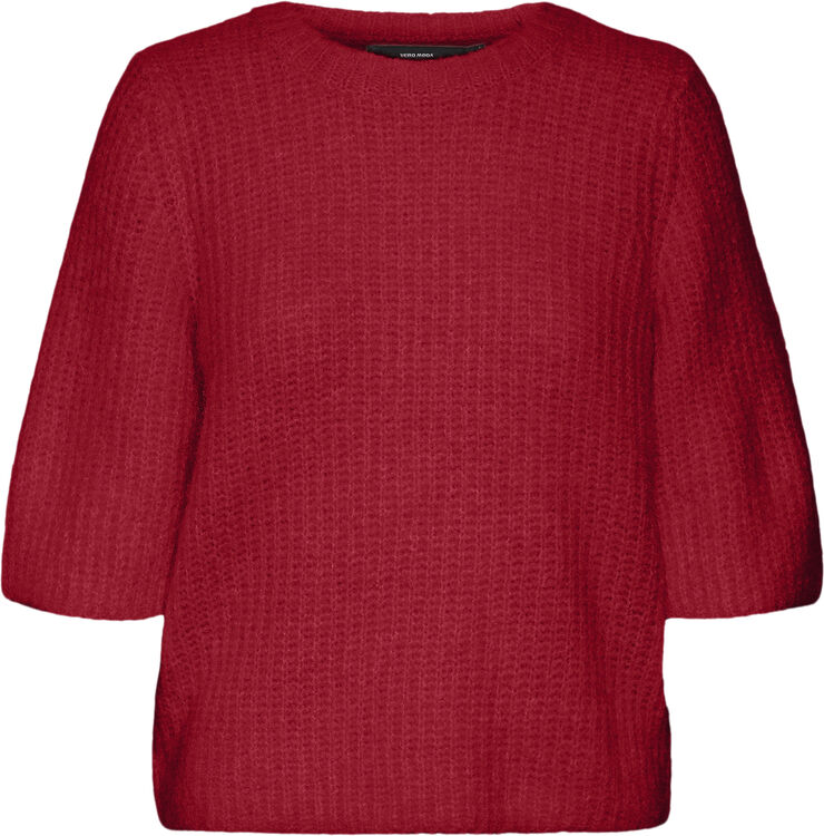 Vero Moda VMAWSOME 2/4 O-NECK PULLOVER BOO Salsa