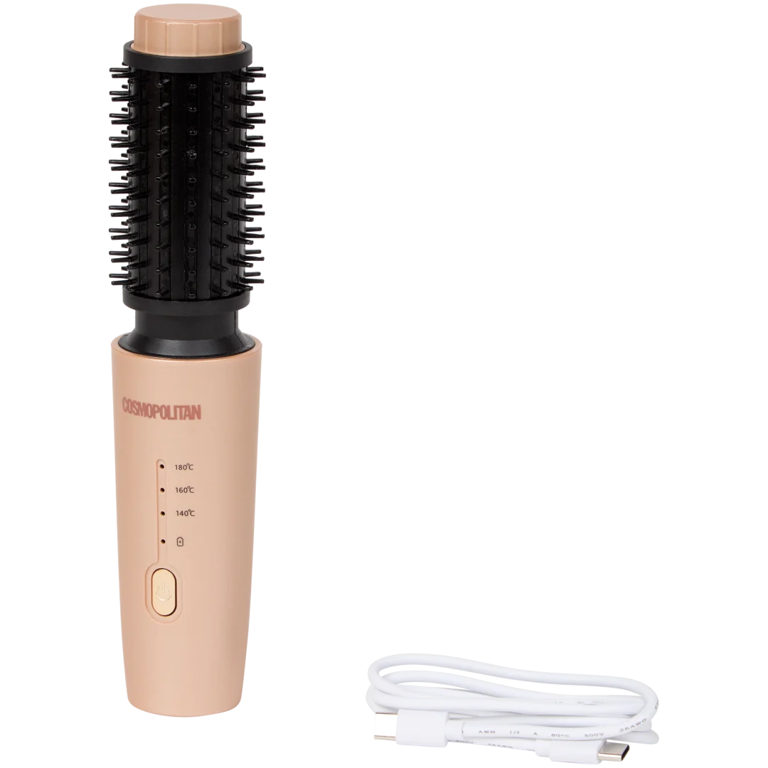 Mini-brosse chauffante sans fil Cosmopolitan