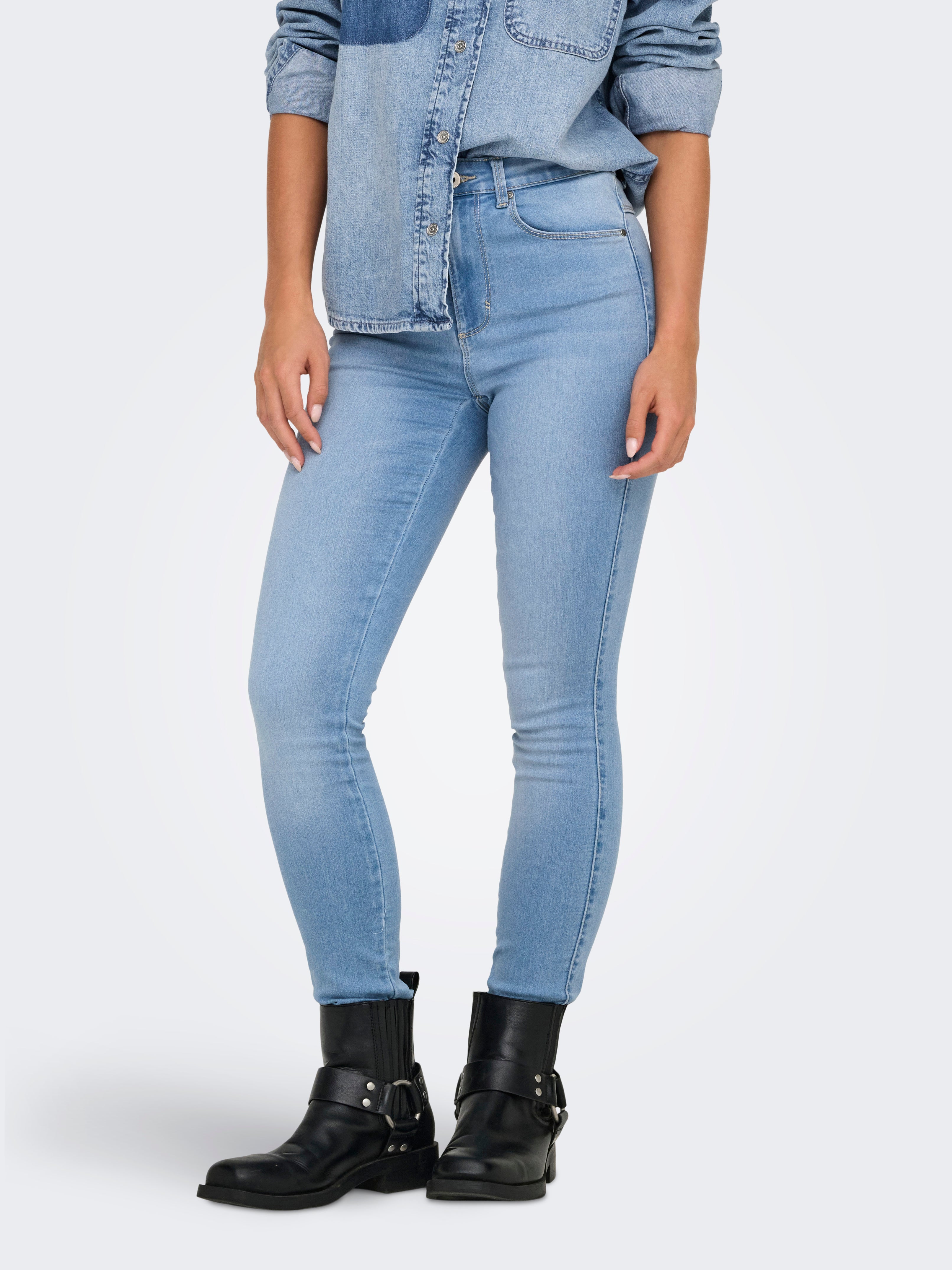 ONLROYAL Skinny Fit Jeans Light Blue Denim