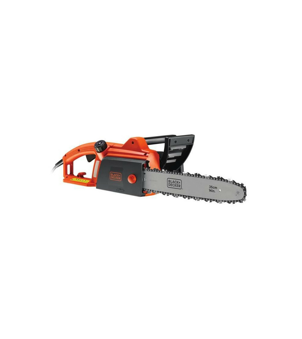 Black & decker tronçonneuse 35cm 1800w - tendeur avec clé cs1835