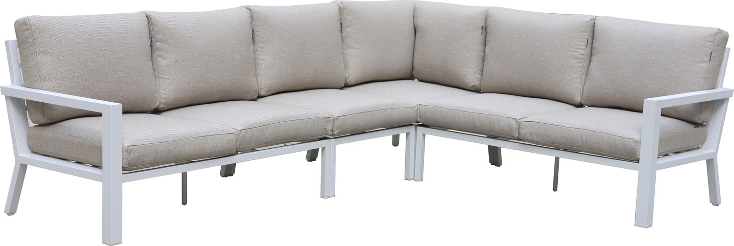 Intratuin 5-zits loungebank Milo wit