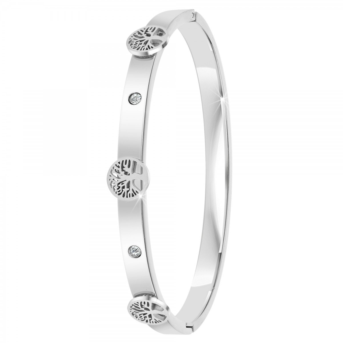 Bracelet arbre de vie SC Crystal orné de Cristaux scintillants