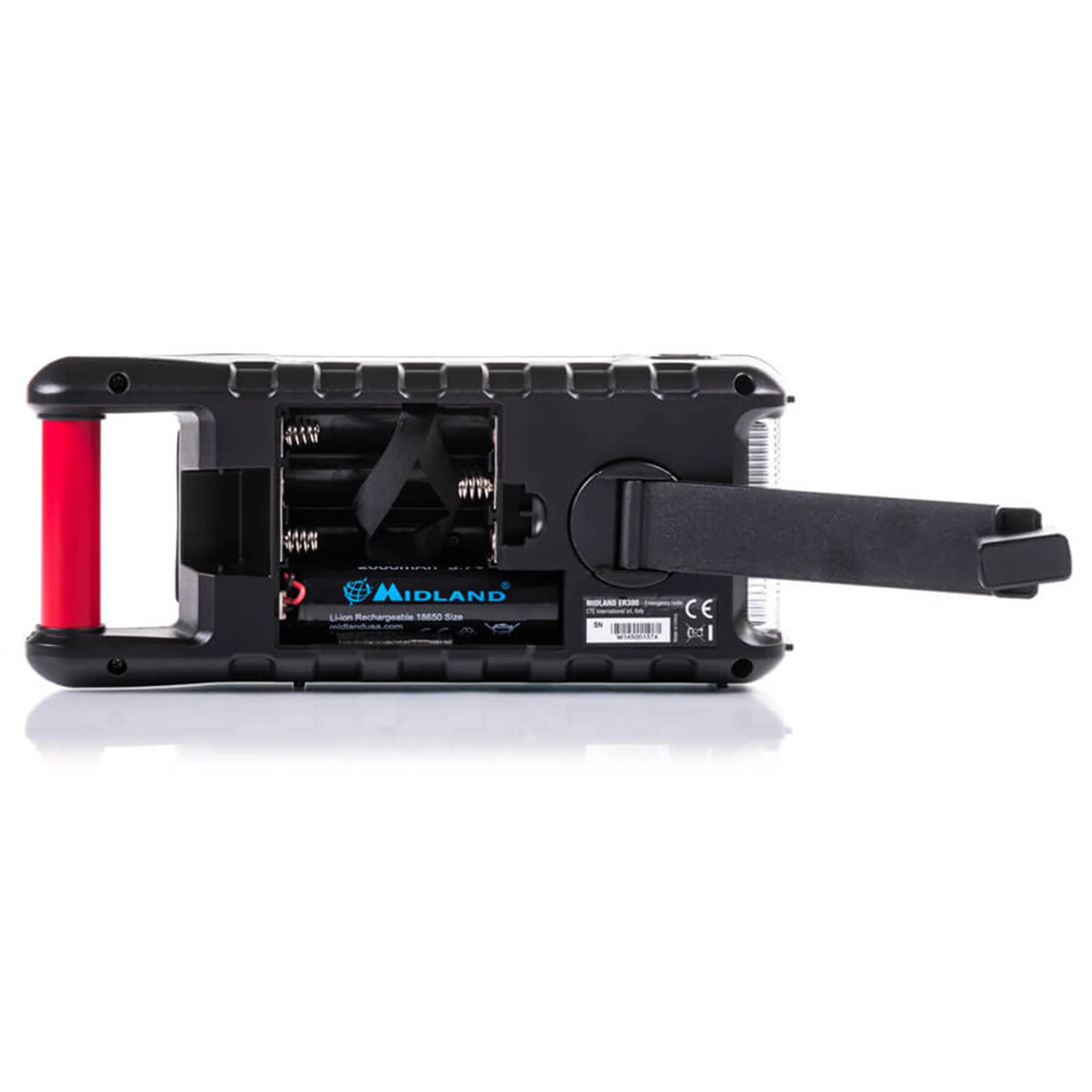 Midland -  Midland Outdoor Kurbel-Radio ER 300 rot