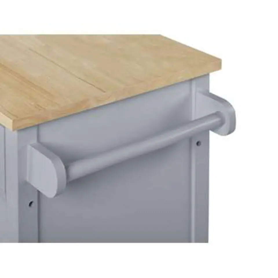 GENOA - Keukentrolley - Grijs - MDF