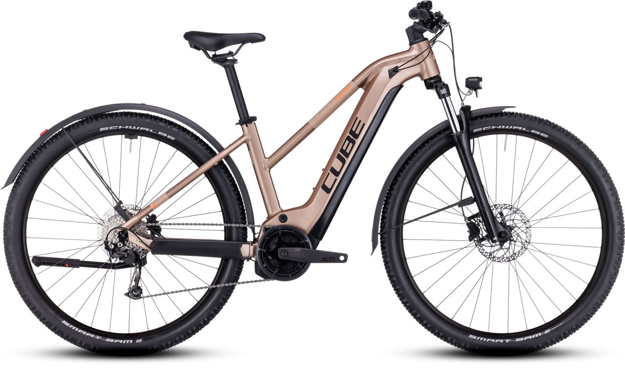 Cube Reaction Hybrid Performance 500 Lady Allroad metallicbrown´n´orange kaufen | Bike-Discount