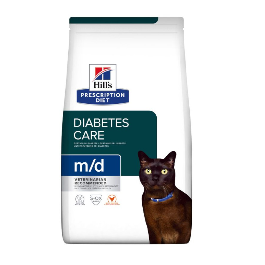 Ração Hill's Prescription Diet Diabetes Care com sabor de frango para gatos