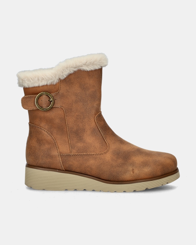 Skechers Keep Sake Wedge Gevoerde boots  - cognac