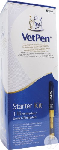 VetPen Starter Kit 1-16 Unités Stylo Automatique Injecteur Insuline Usage Vétérinaire 1 Kit