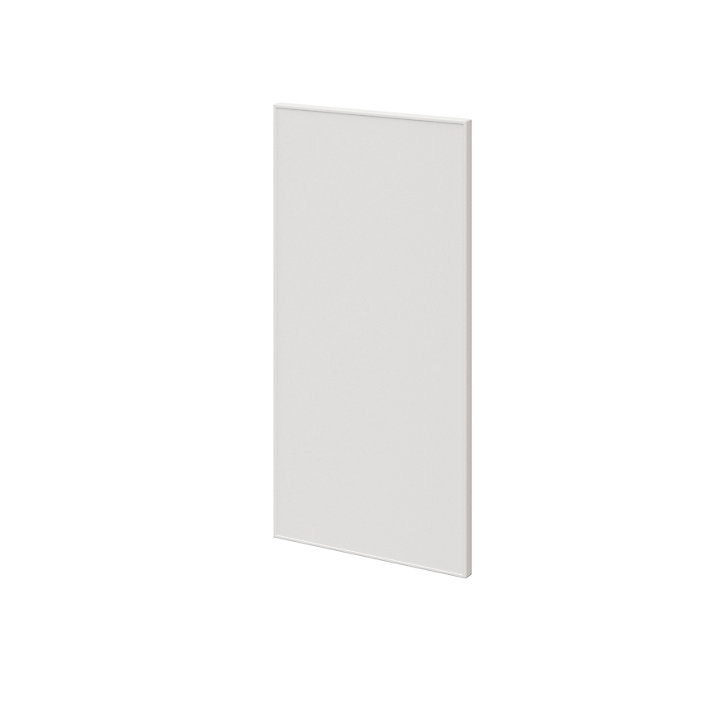 Porte battante blanche mate GoodHome Atomia H 74,7 x L. 37,2 cm
