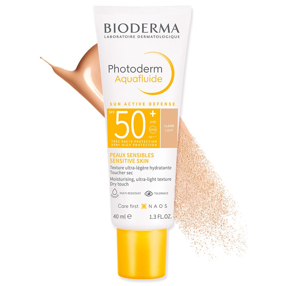 BIODERMA Photoderm Aquafluide LSF 50+ hell getönt - Jetzt 25% sparen mit Code 
