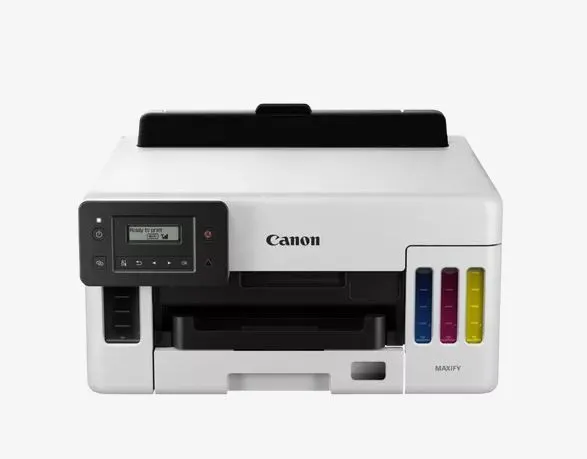 Canon MAXIFY GX5040 - Printer - farve - Duplex - blækprinter - kan genopfyldes - A4/Legal - 600 x 1200 dpi - op til 24 ipm (mono) / op til 15.5 ipm (farve) - kapacitet: 350 ark - Wi-Fi(n), LAN, USB 2.0