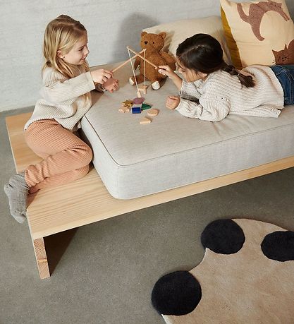 Liewood Gulvt?ppe - 78x90 cm - Panda/Creme De La Creme
