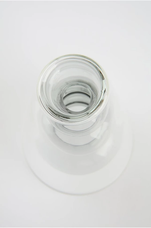TILO GREY glassvase høyde 18 cm