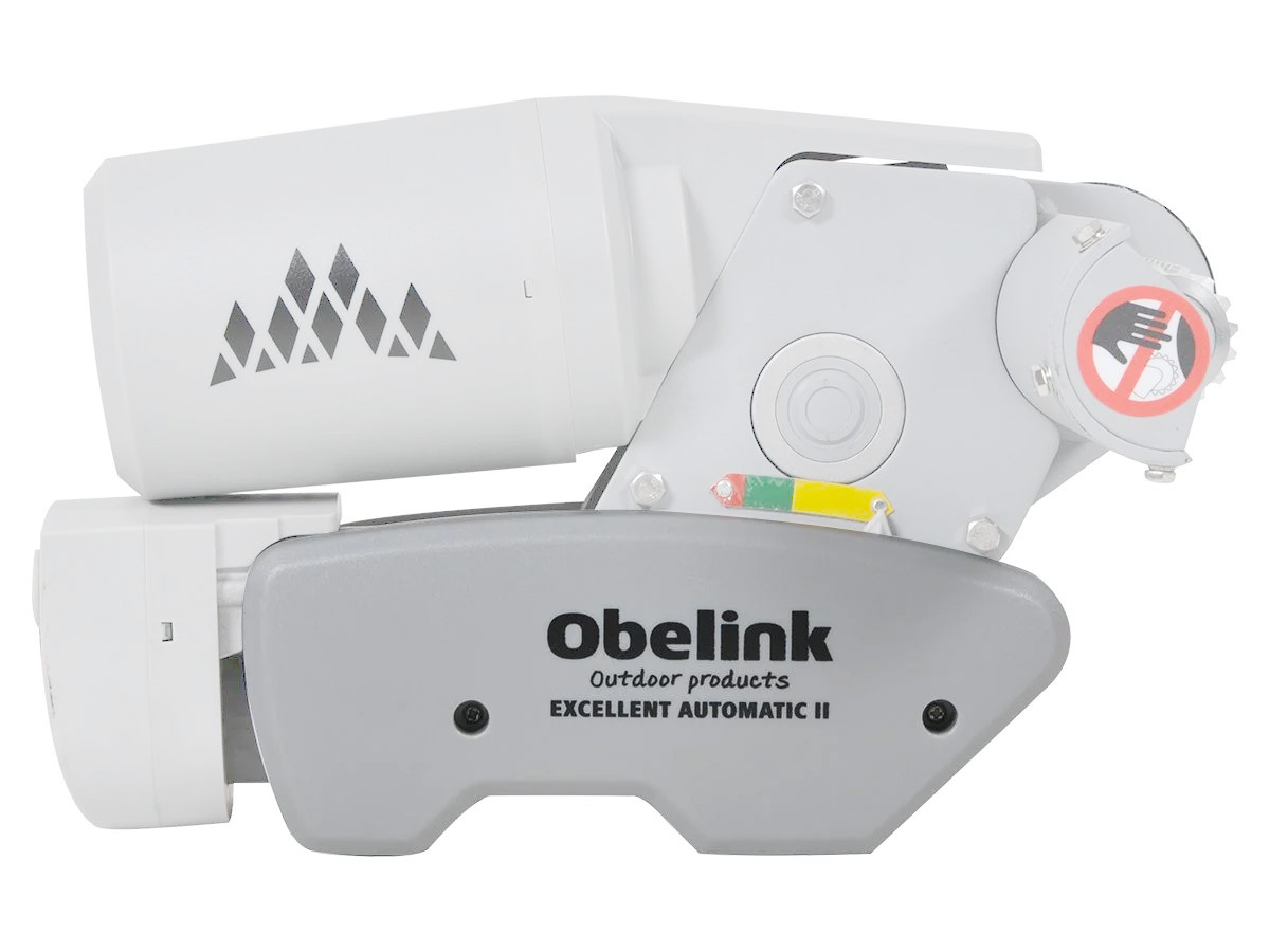 Obelink Excellent Automatic II afdekkap grey - links