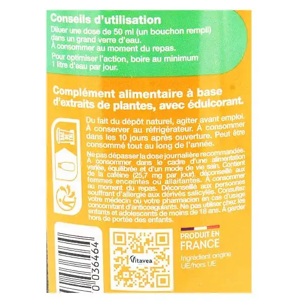 Nutrisanté Vitavea Slimming Express Sabor Cítrico 500ml