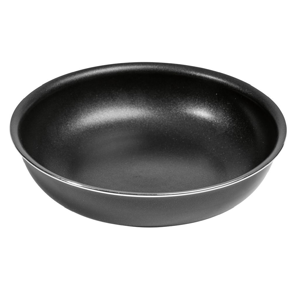 Poêle antiadhérente sans poignée noir Ø20cm