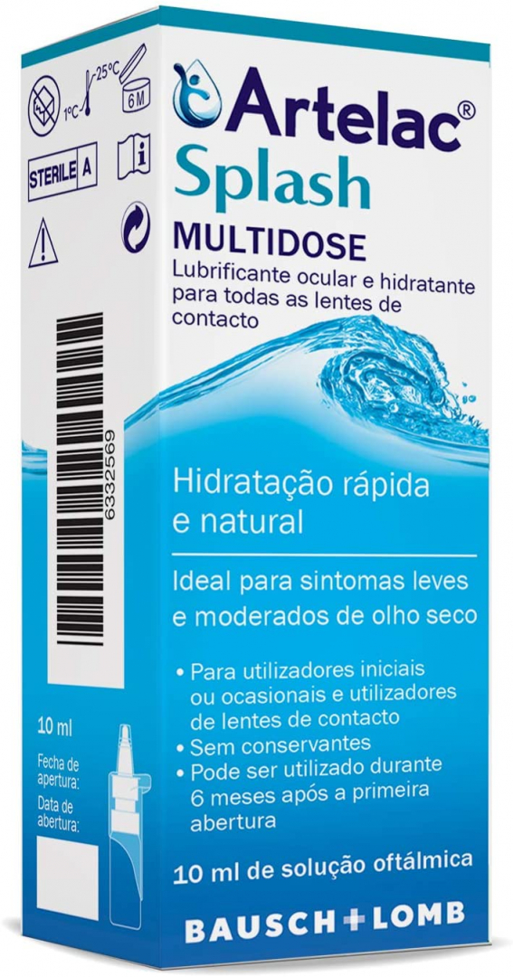 Artelac Splash Multidose Colirio 10ml