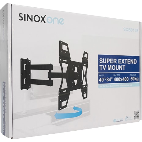 Sinox One SOB0158 dreje vægbeslag til 40-84