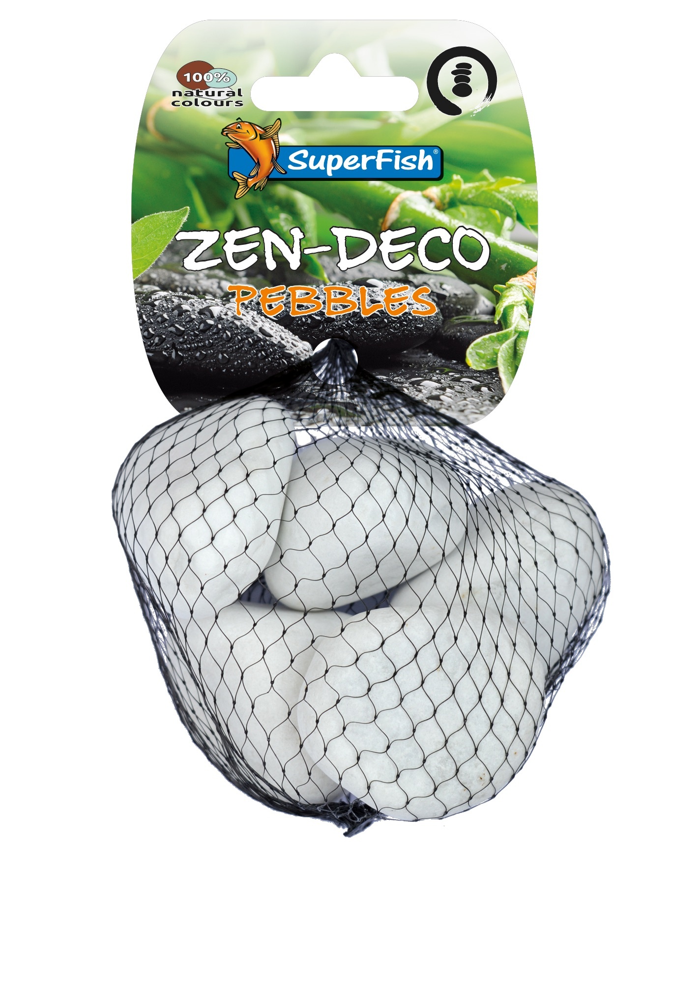 Zen Pebble M Wit 450g
