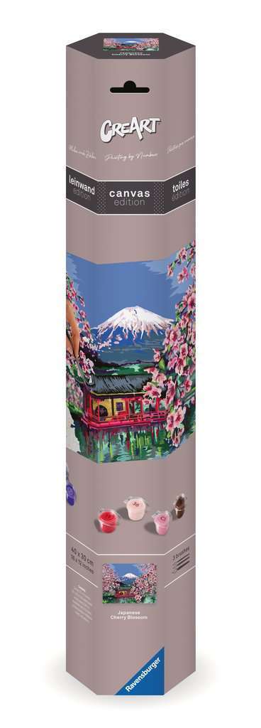 Ravensburger Spiel Leinwand Japanische Kirschblüten
