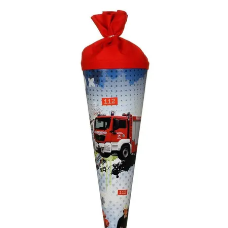 Roth Schultüte 70 cm Lichtmodul Feuerwehr