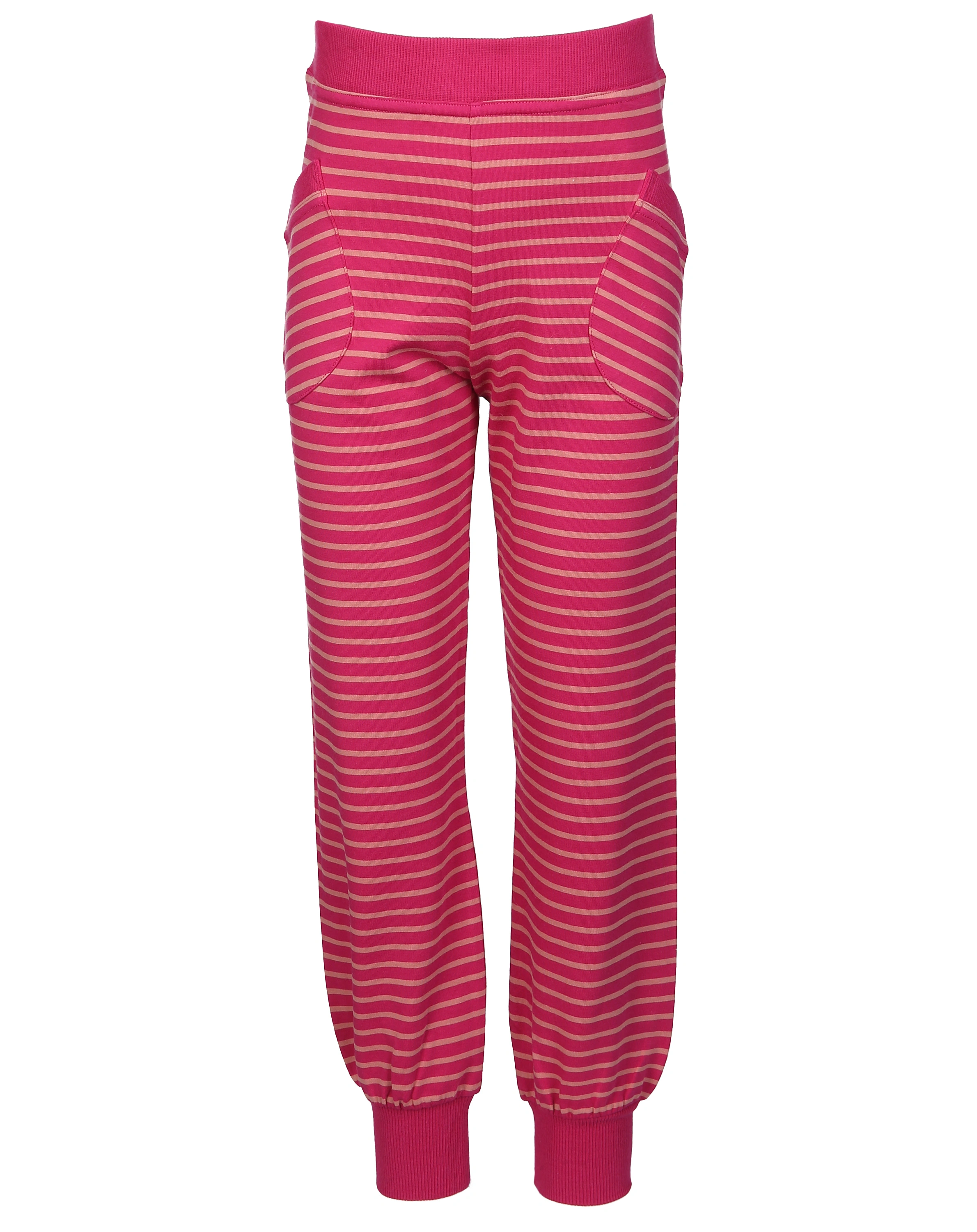 Jerseyhose TIIKERI geringelt in raspberry