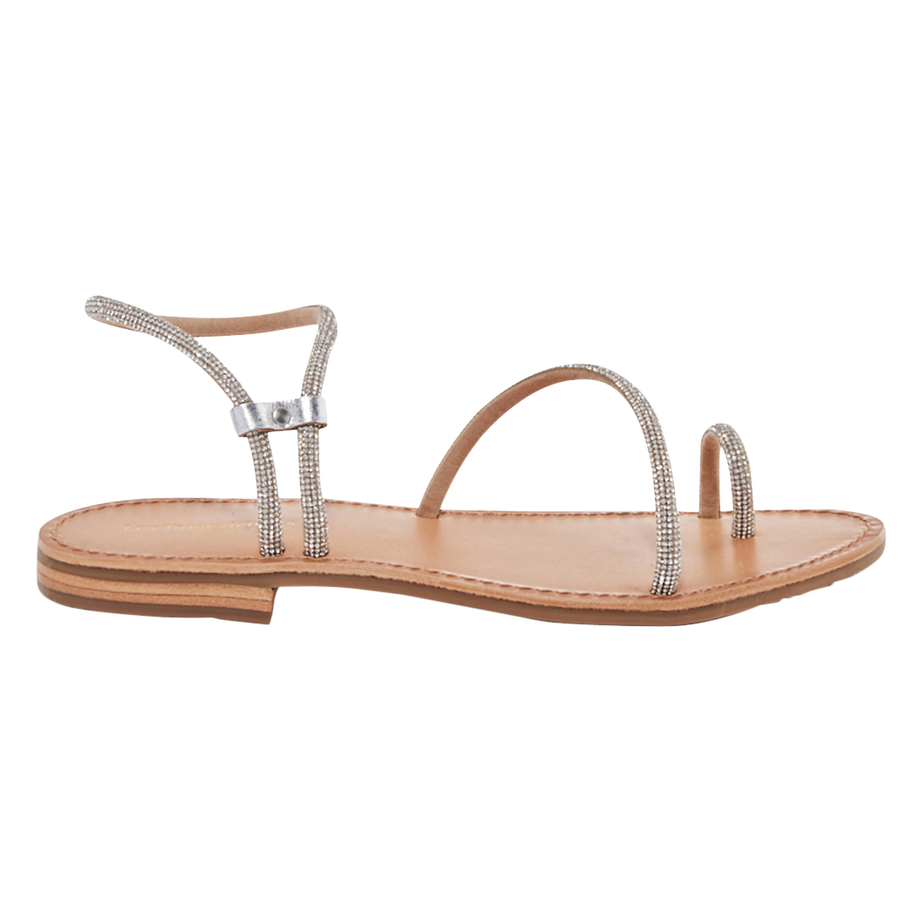 Sandales cuirpar m.belarbi hodaxa | Argent