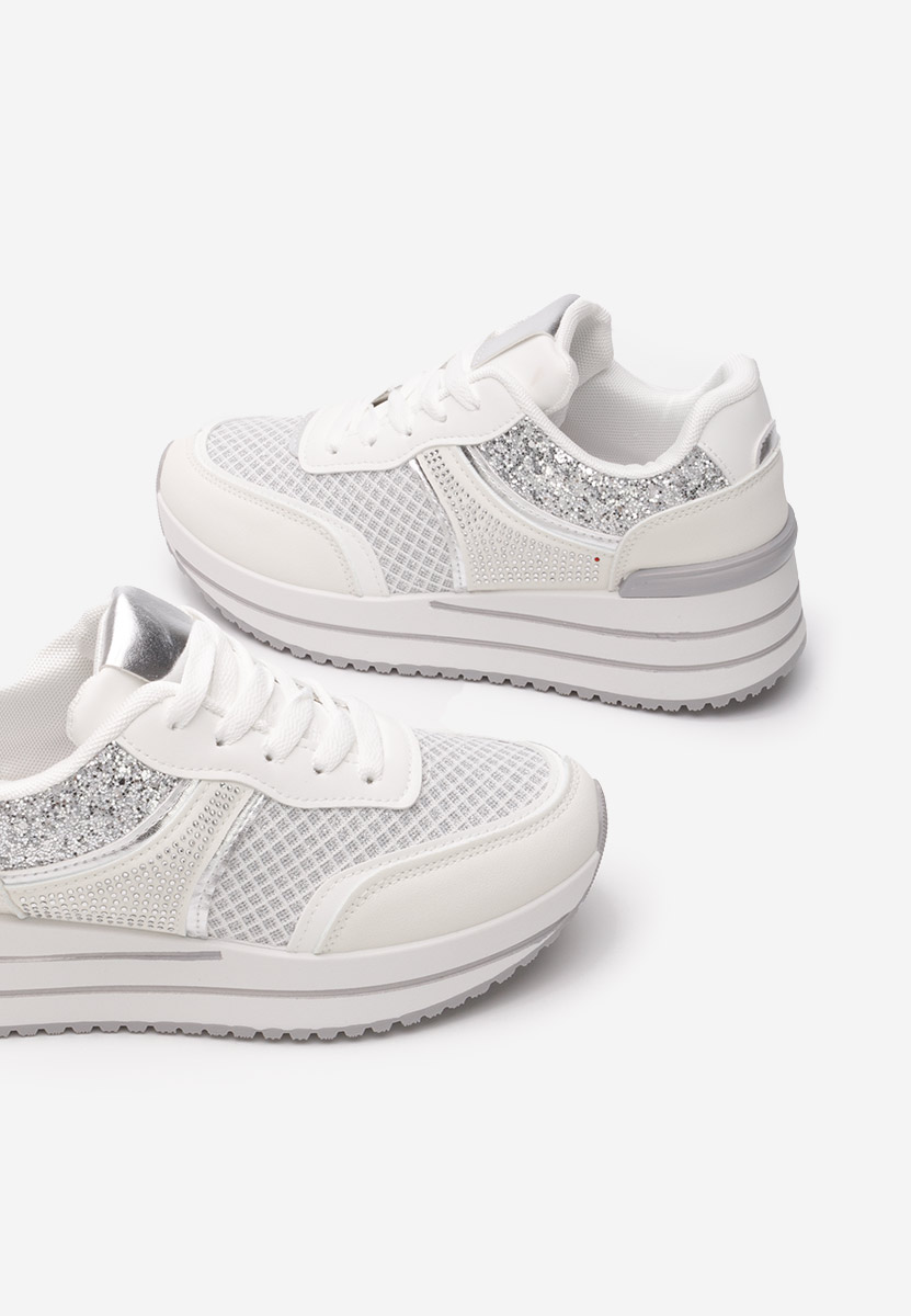 Baskets à plateforme blancs Enabella