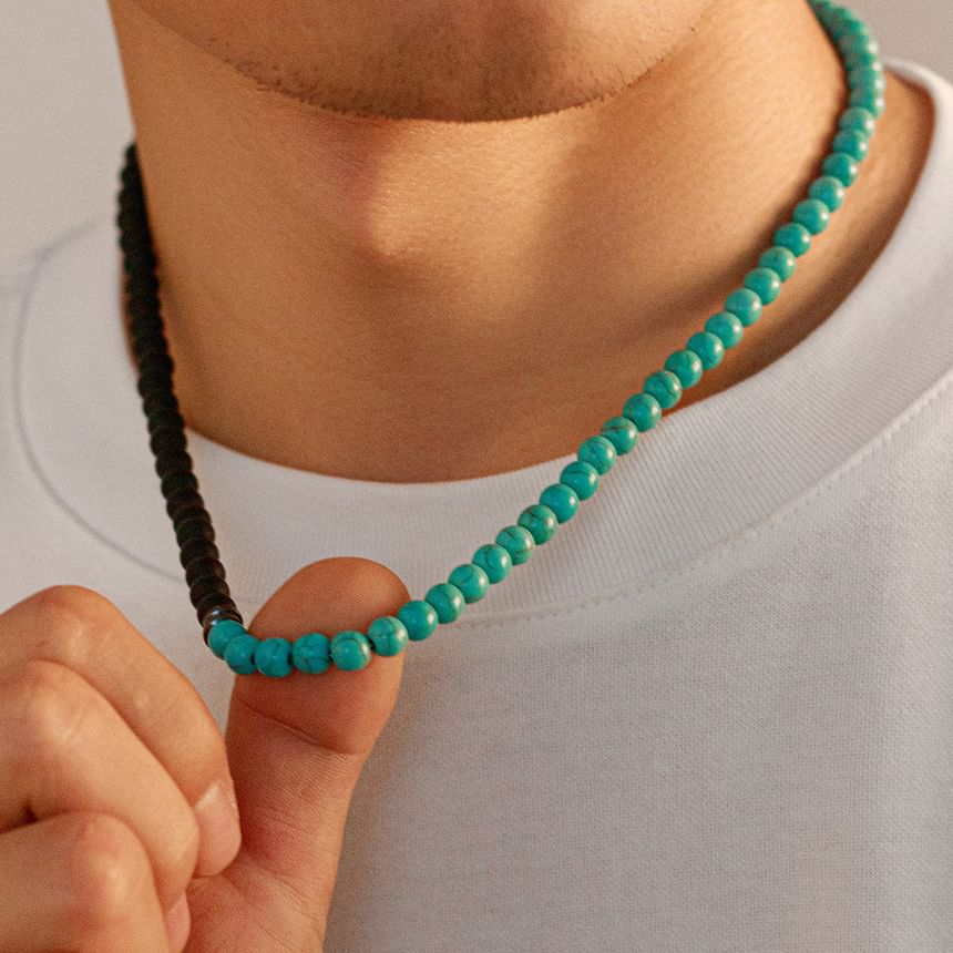 Gretlyn - Ketting met imitatie-edelsteenkralen (verschillende ontwerpen)