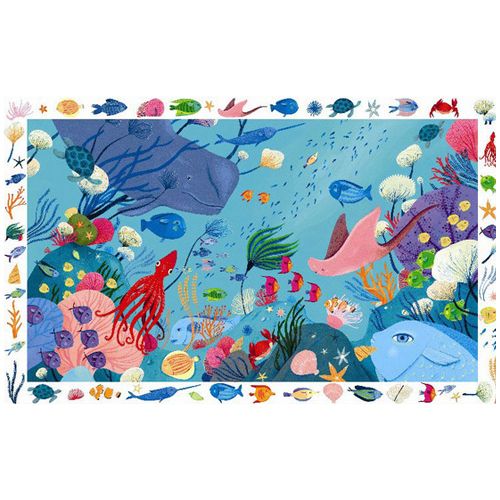 Djeco puzzel observation aquatisch (54st) DJ07562