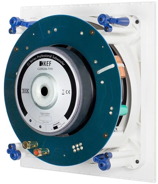 KEF Ci 200QSb THX Caissons de basses encastrables