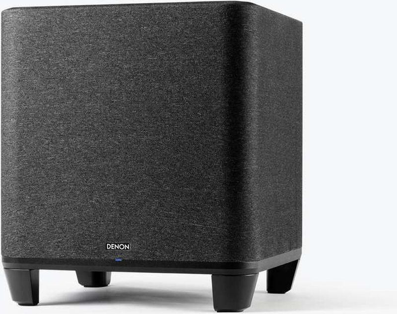 Denon - Home Draadloze Subwoofer - Zwart - 8 Inch Bas Box