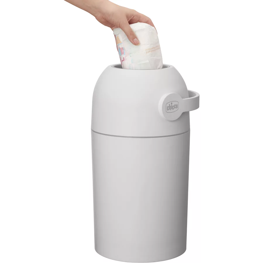 chicco Windeleimer Odour Off in grau