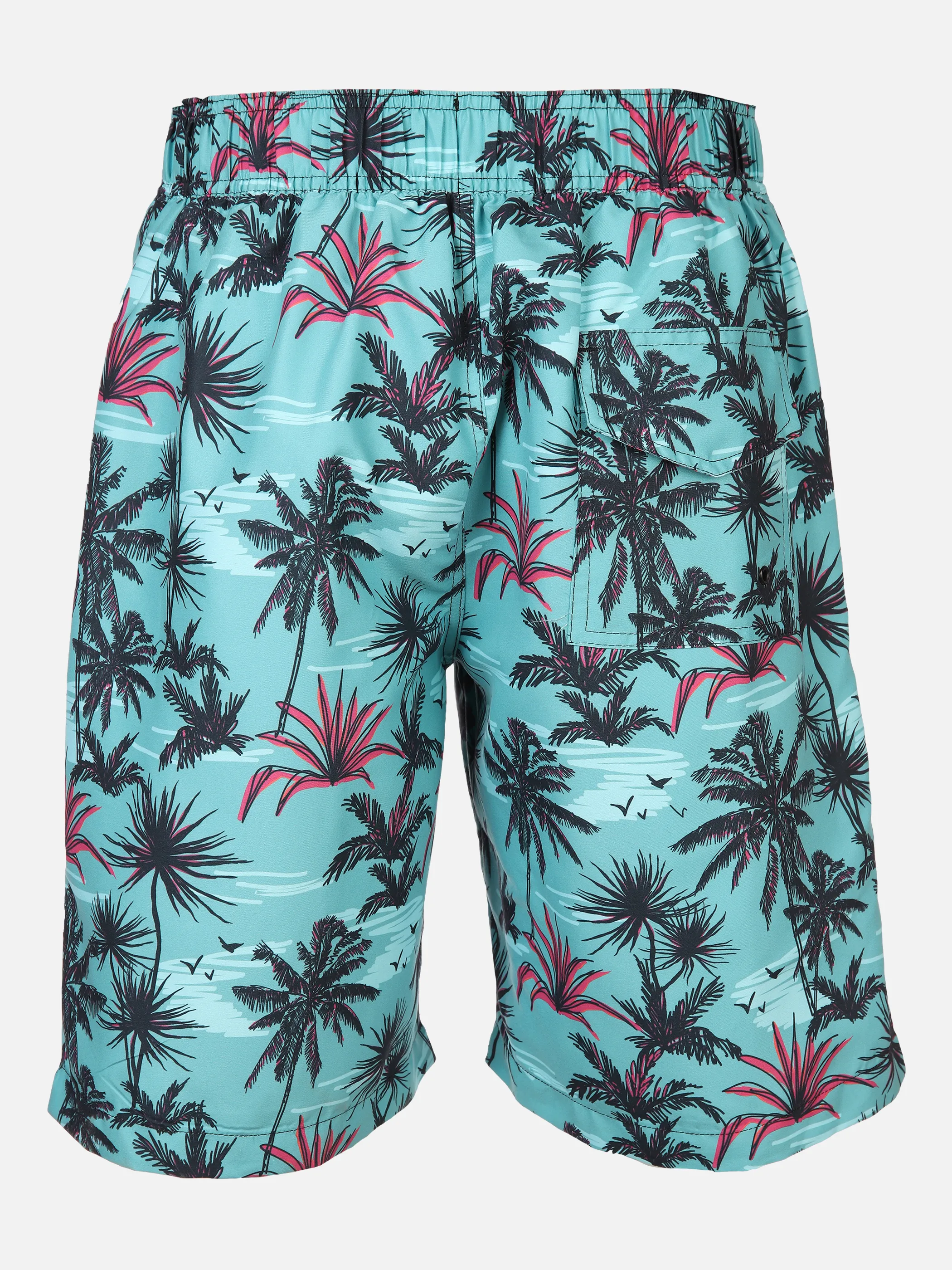 Herren Badeshorts mit Alloverprint