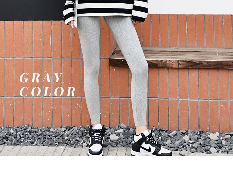 SHINSHIN - Hoge taille effen legging