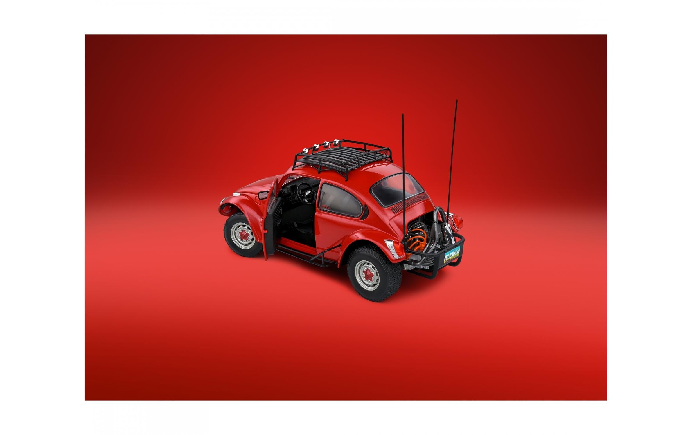 VW Käfer Baja, Rot, 1:18Detailgetreues Modellauto für Sammler im Massstab 1:18