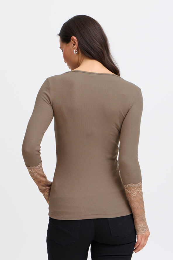 Fransa FRHIZAMOND TEE 19 Walnut