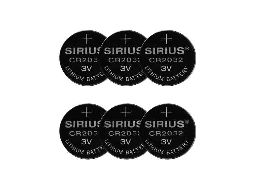 Sirius DecoPower - 6 stk - CR2032