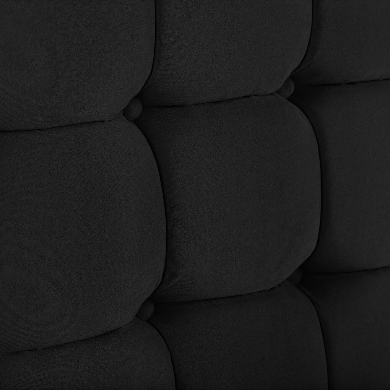 Kooko Home Tête de lit Ré noire - 180x120 cm