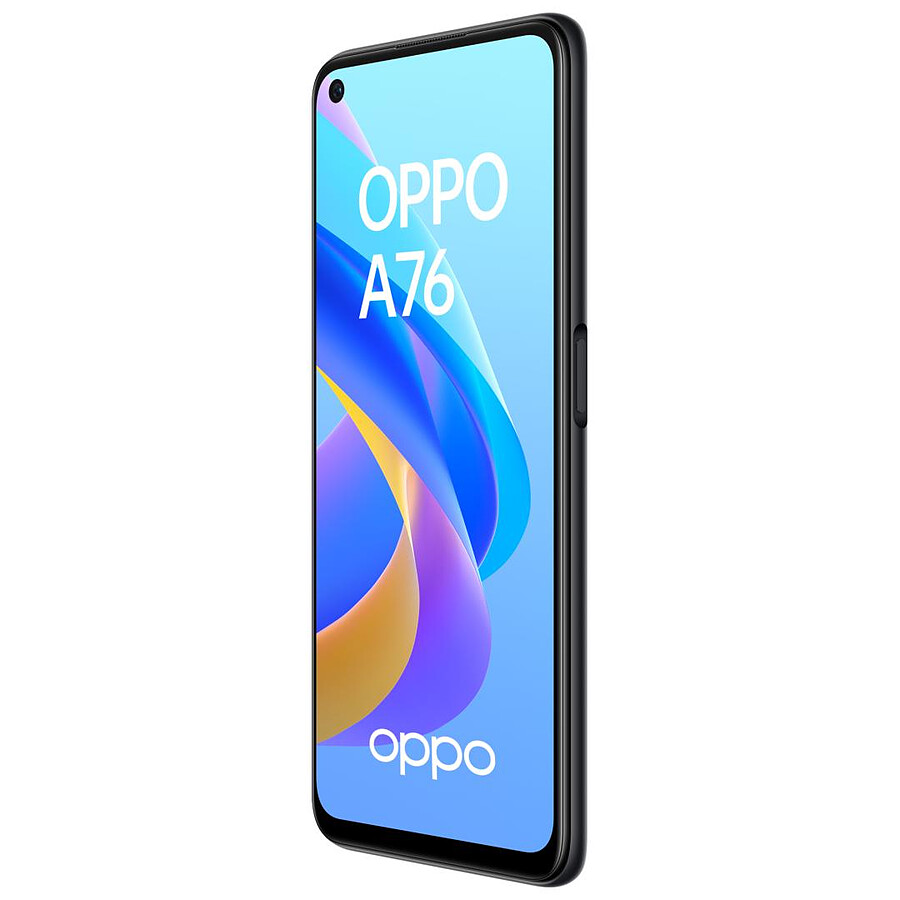 OPPO A76 4G (Noir brillant) - 128 Go - 4 Go · Reconditionné